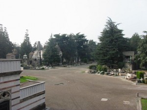 Cemitério Monumental em Milão