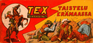 Tex finlandês nº 1 (formato striscia)