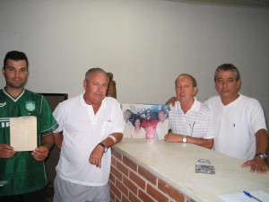 Da esquerda para a direita - Fábio, Nevaldo, Godoy e Gerson