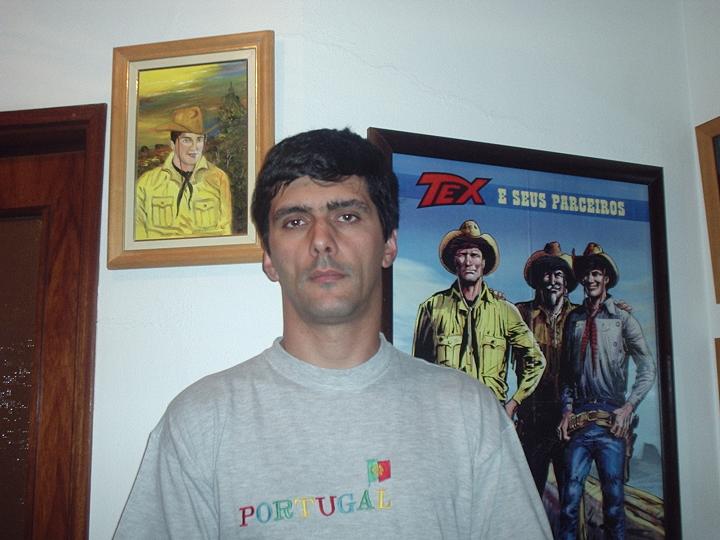 José Carlos Francisco e os quadros Texianos