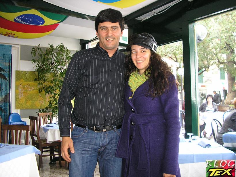 José Carlos Francisco e Paola Barbato