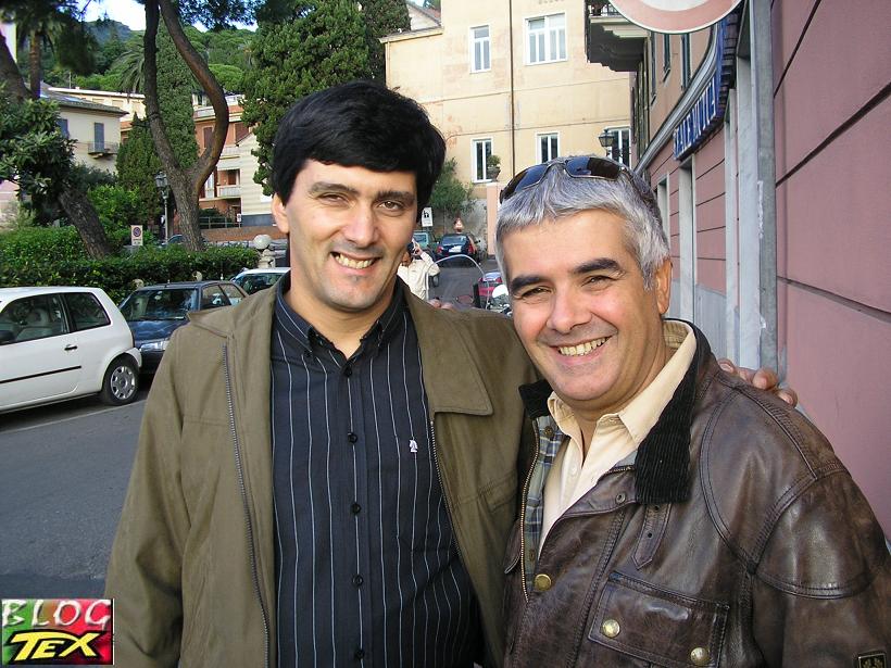 José Carlos Francisco e Pasquale Ruju em Rapallo