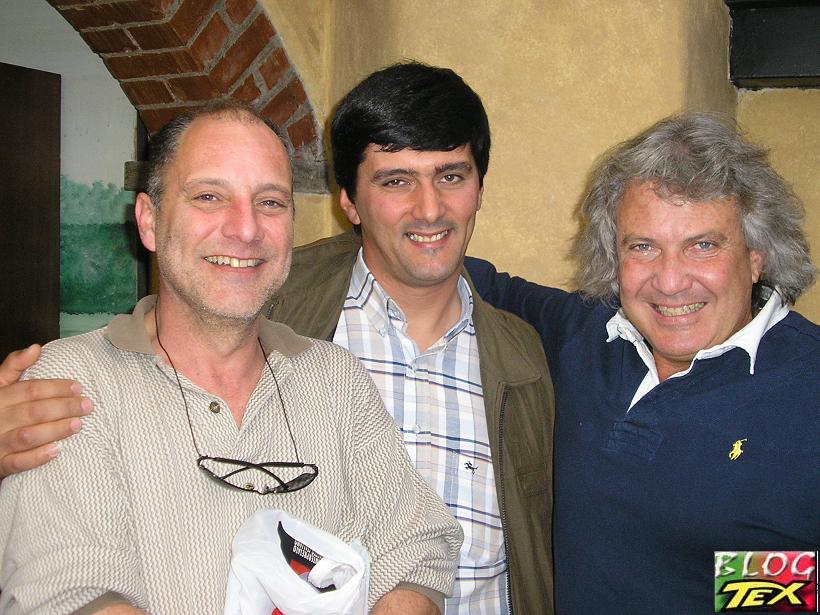 Júlio Schneider, José Carlos e Giorgio Bonelli