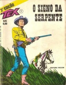 Tex nº 1 - Segunda Edição - Editora Vecchi - Abril 1977