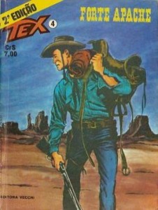Tex nº 4 - Segunda Edição - Editora Vecchi - Junho 1977