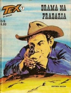Tex nº 7 - Segunda Edição - Editora Vecchi – Outubro 1977