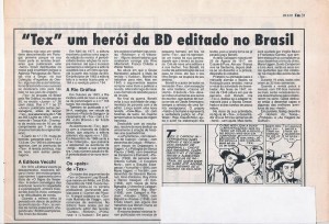 “Tex” um herói da BD editado no Brasil