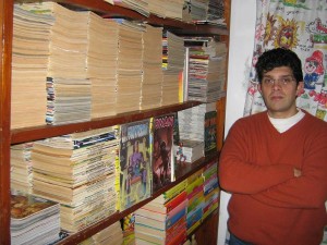 Marco Avelar e a colecção de BD