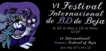 Cartaz do VI Festival Internacional de BD de Beja