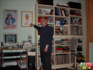 Giancarlo Malagutti no seu estúdio