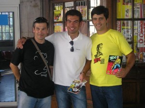 Carlos Moreira, Camilo Prieto e José Carlos Francisco