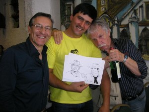 Fabio Civitelli, José Carlos Francisco, Hermann Huppen e um desenho deveras especial