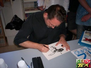 Pasquale Frisenda desenhando Tex Willer