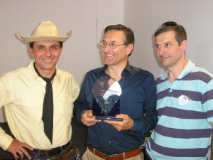 Ricardo Leite Tex, Fabio Civitelli e Carlos Moreira