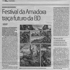 Festival da Amadora traça futuro da BD