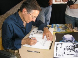 Fabio Civitelli autografando