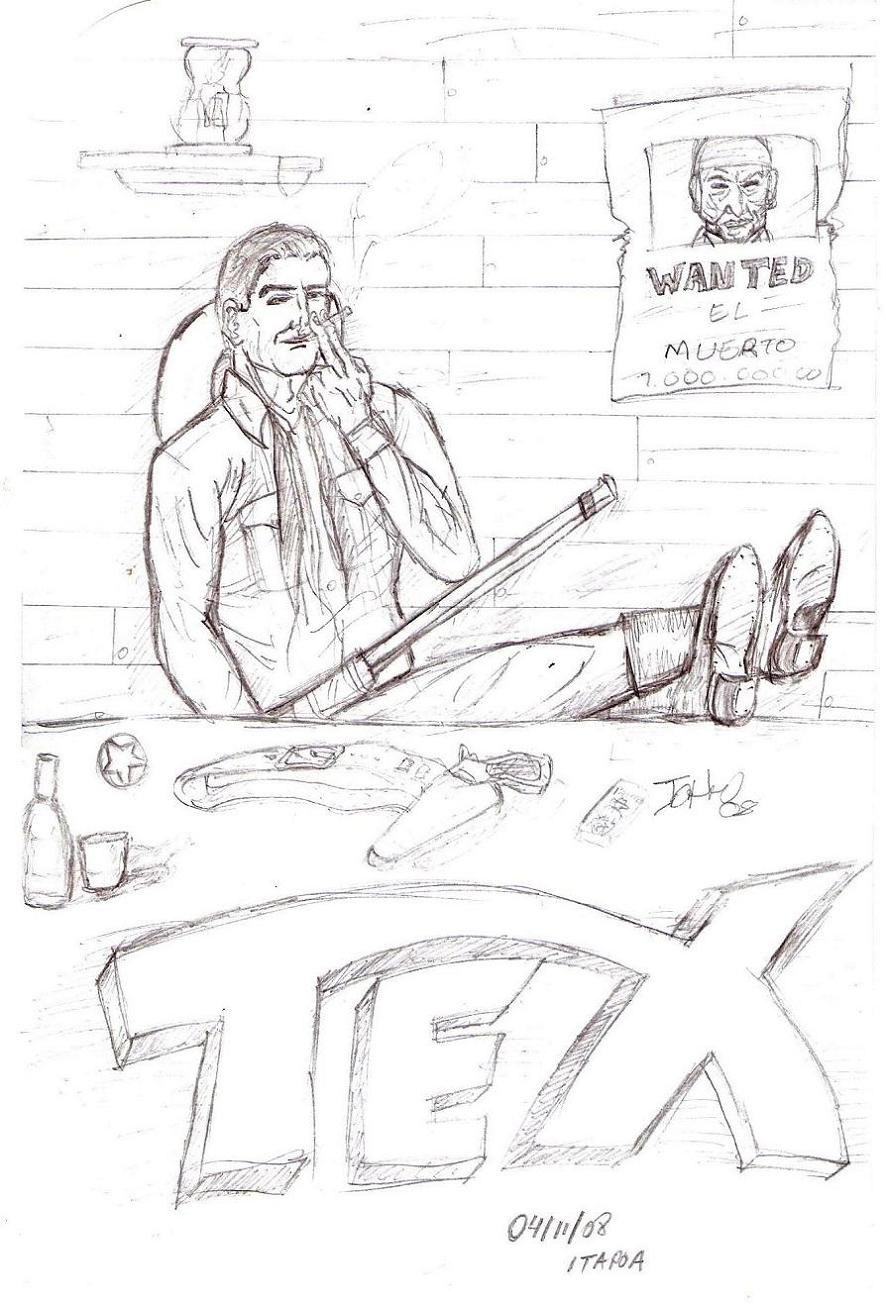 Tex numa breve pausa