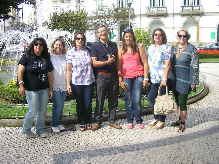Fernanda Martins, Teresa Moreira, Fátima Francisco, Fabio Civitelli, Andreia Sofia, Filipa Santiago e Tizziana Giorgini