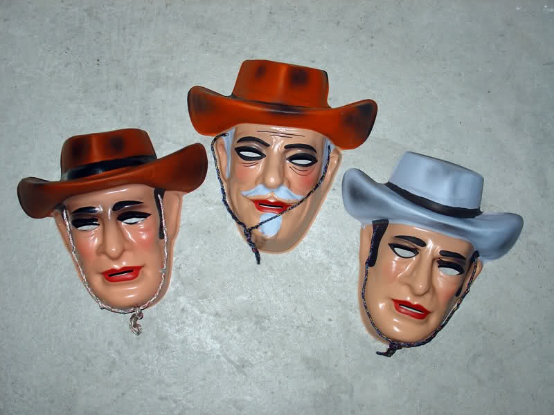 As máscaras de Carnaval de Tex, Carson e Kit