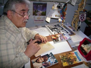 Ernesto Garcia Seijas e o autógrafo