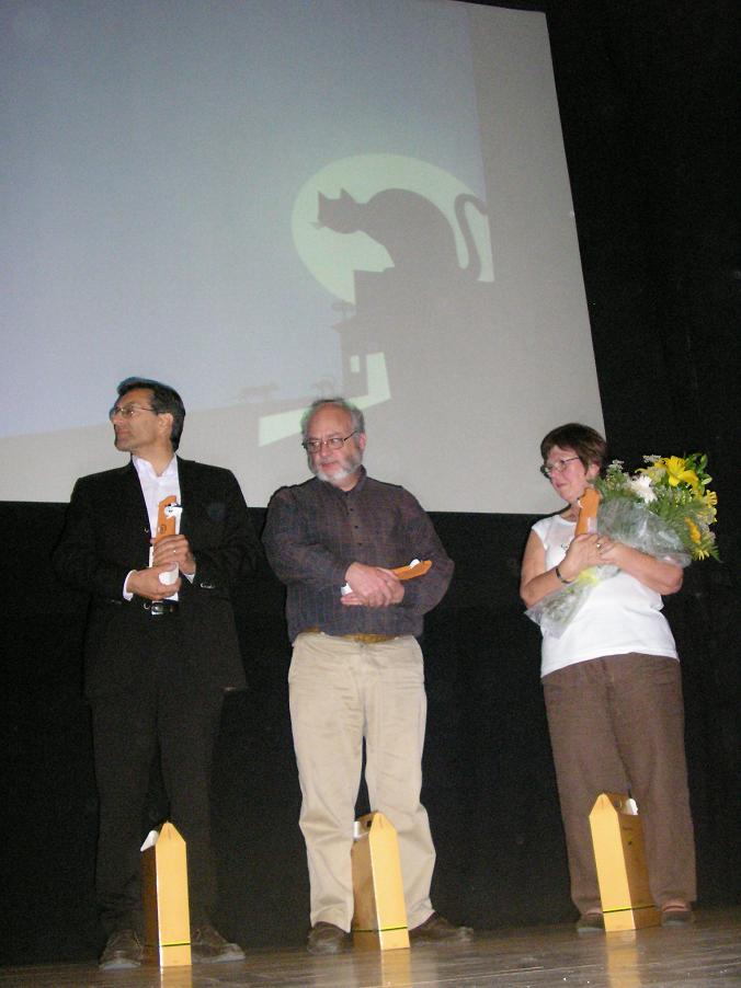 Fabio Civitelli, José Abrantes e Catherine Labey