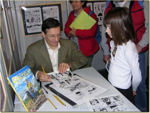 Fabio Civitelli no Torino Comics 2005