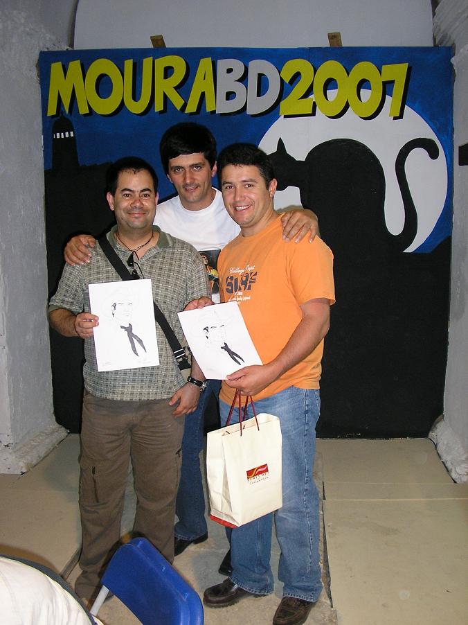 Jorge Almeida, José Carlos Francisco e Pedro Pereira