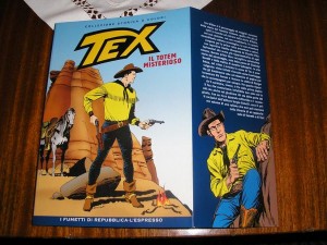 Nova colecção de Tex na Itália - A edição # 1