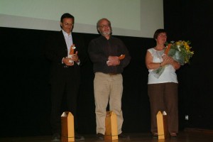 Fabio Civitelli, José Abrantes e Catherine Labey