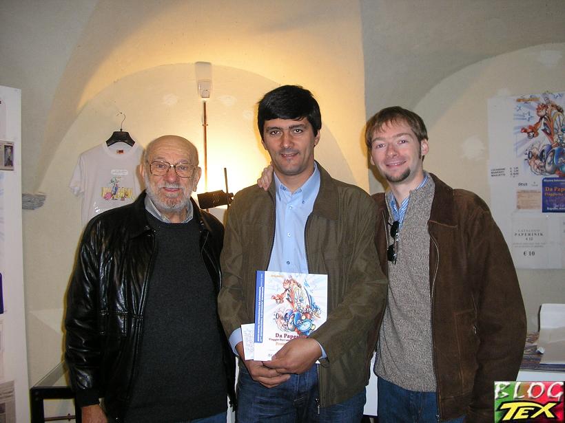 Carlo Chendi, José Carlos e Sergio Badino