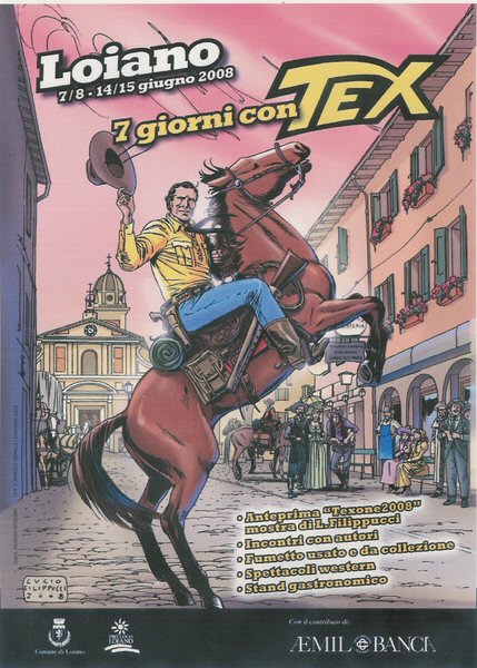 7 Dias com Tex na cidade de Loiano (Itália) - Póster