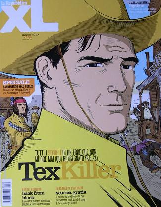 Revista XL com Tex na capa