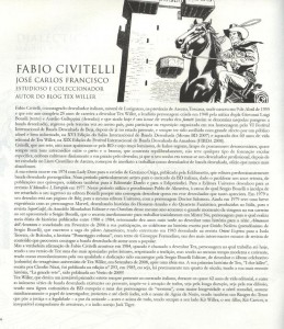 Fabio Civitelli na revista Splaft