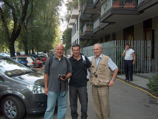 Marco Corbetta, Carlos Moreira e Gianni Petino às portas da SBE