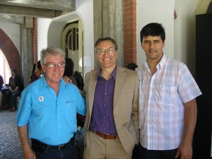 Marcos Maldonado, Fabio Civitelli e José Carlos Francisco em Beja