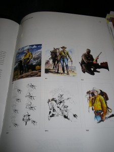 Desenhos de Tex por Aurelio Galleppini, Fabio Civitelli e Giovanni Ticci