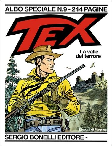 Capa do Tex Gigante desenhado por Magnus