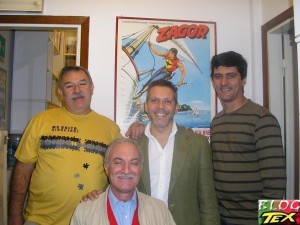 Dorival Vitor Lopes, Gianni Petino, Moreno Burattini e José Carlos Francisco