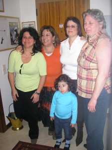 Fernanda Martins, Teresa Moreira, Ana Beatriz, Fátima Francisco e Tizziana Giorgini