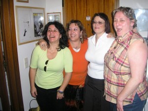 Fernanda Martins, Teresa Moreira, Fátima Francisco e Tizziana Giorgini