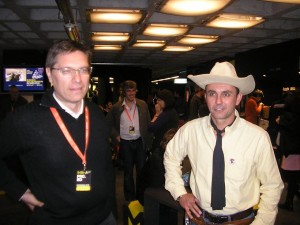 Marco Bianchini e Tex (Ricardo Leite)