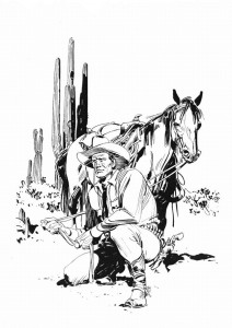 Tex Willer desenhado por Giovanni Ticci
