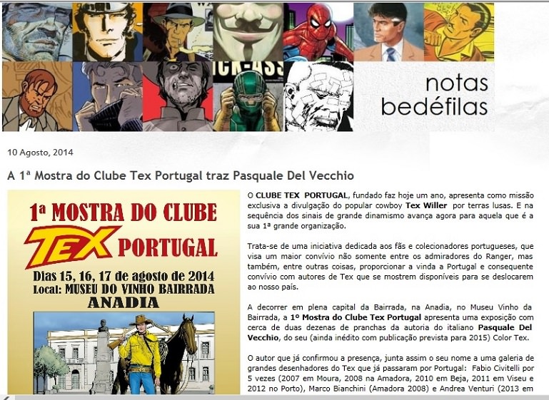 notas bedéfilas