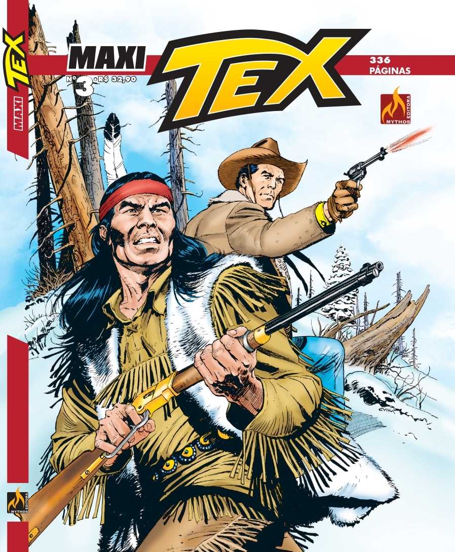 A Capa de Maxi Tex #3 (Mythos Editora)