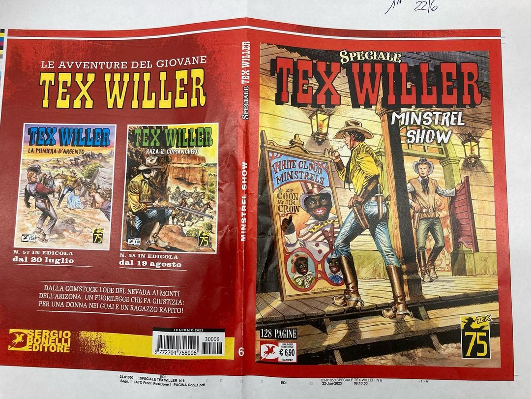 Speciale Tex Willer n. 6: Minstrel show by Mauro Boselli