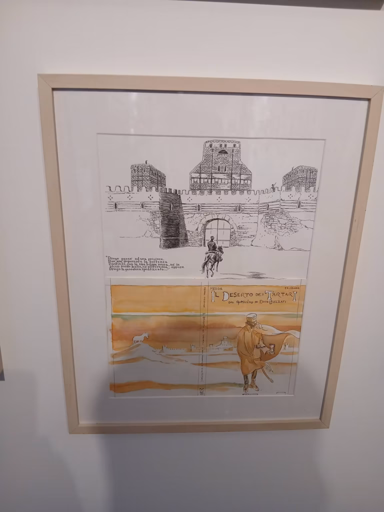 “O Deserto dos Tártaros” em exposição na edição 2026 do Maia BD