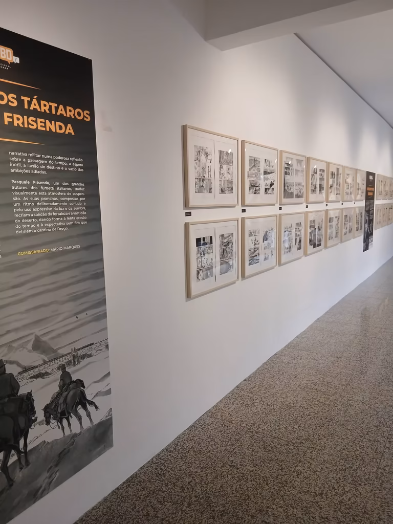 “O Deserto dos Tártaros” em exposição na edição 2026 do Maia BD