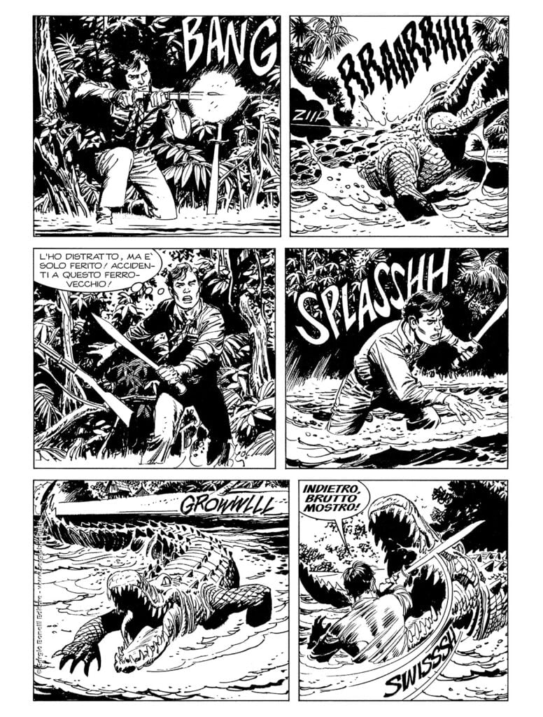 Arte de Andrea Venturi em Tex 659