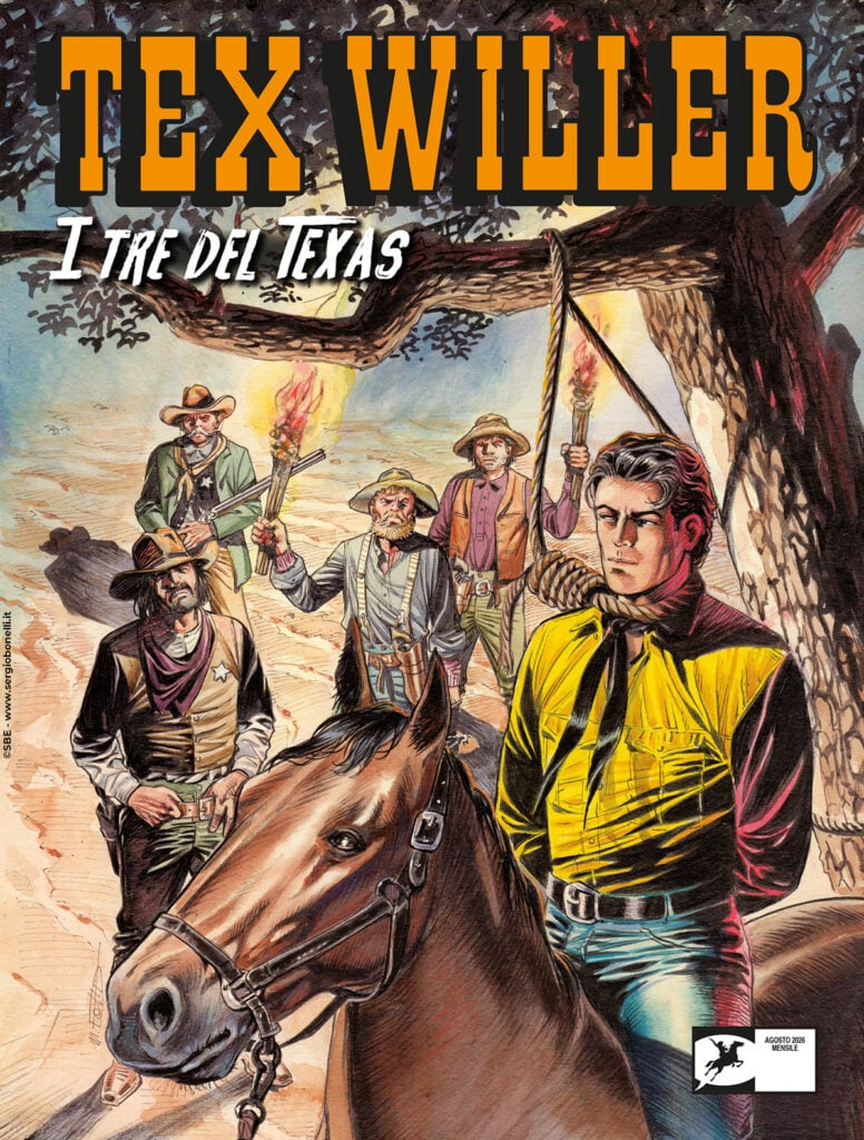 A capa de Tex Willer #94 – ‘I Tre del Texas’