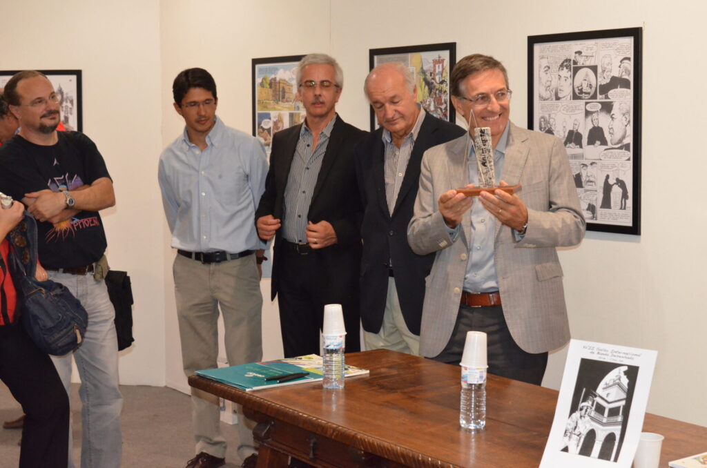 Fabio Civitelli, em 2011, recebeu o Troféu Anim'Arte